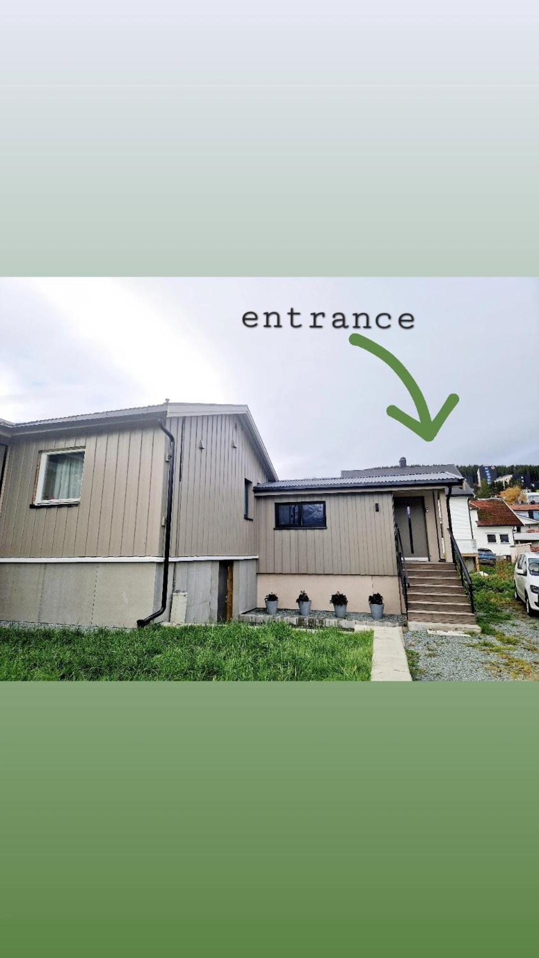 Northern Living 2 Room With Shared Bathroom ทรอมโซ ภายนอก รูปภาพ